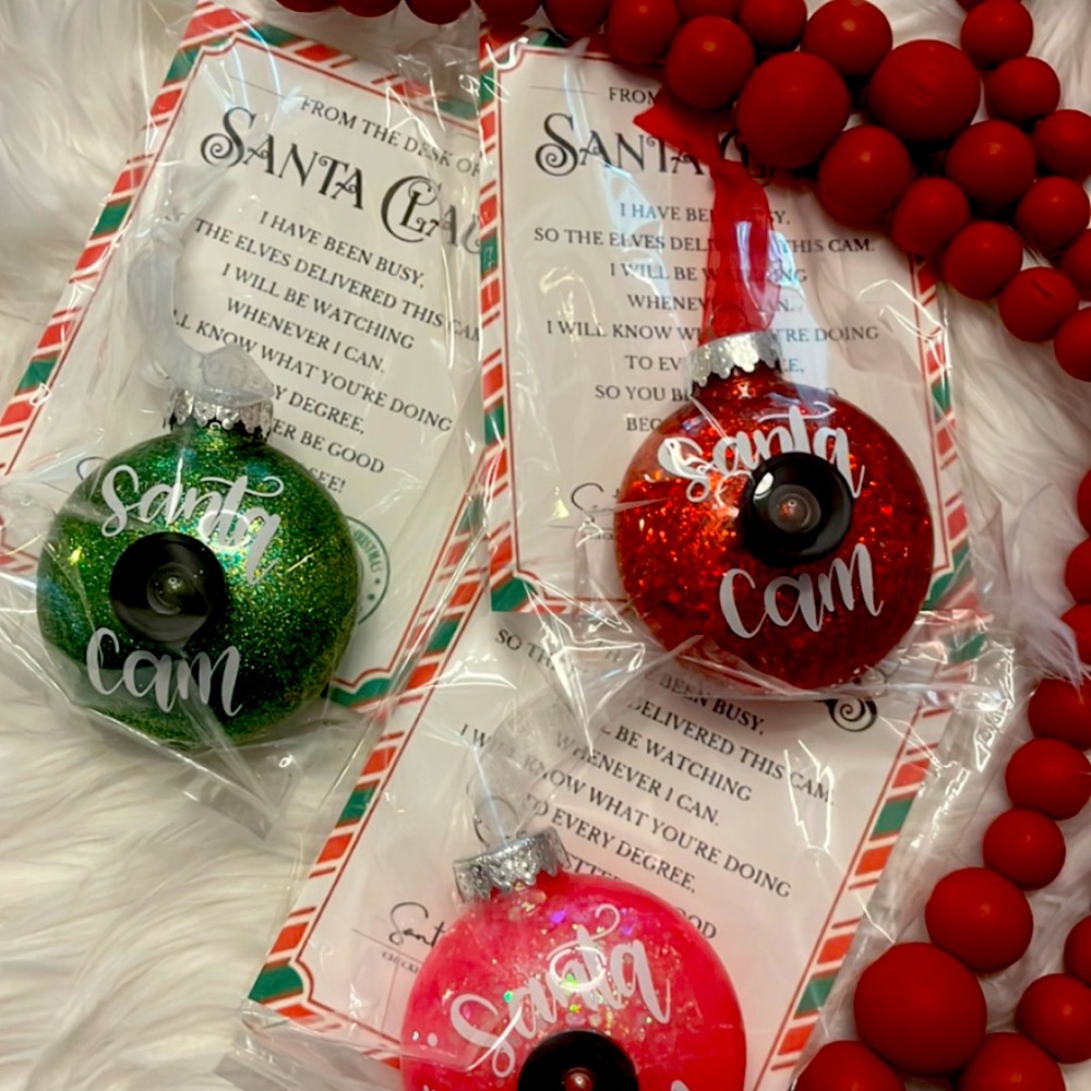 Santa cams with a letter from Santa..